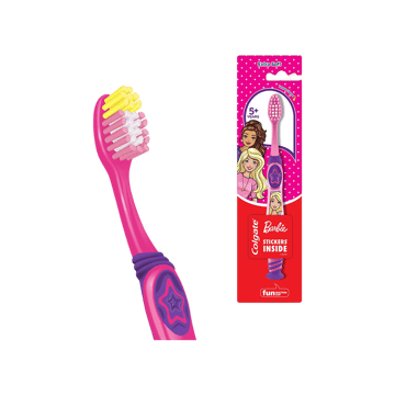 Colgate Smiles Barbie Extra Soft Kids Toothbrush (Ages 5+)
