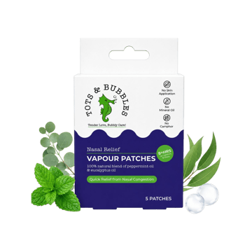 Tots & Bubbles Nasal Relief Vapour Patches (No Skin Application)
