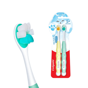 Colgate Fluffy Paw Ultra Soft Kids Toothbrush