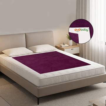 Oyo Baby Quick Dry Sheet (Plum)