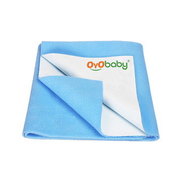 Oyo Baby Quick Dry Sheet (Blue)