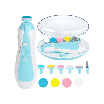 VniQ Baby Nail Trimmer Set (Sky Blue, 0+ months)