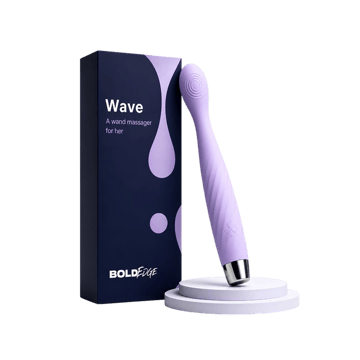 BoldEdge Wave InFeel Personal Massager (Lilac)