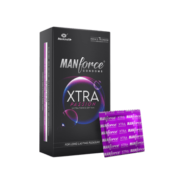 Manforce Xtra Passion Extra Time Ultra Thin Condom