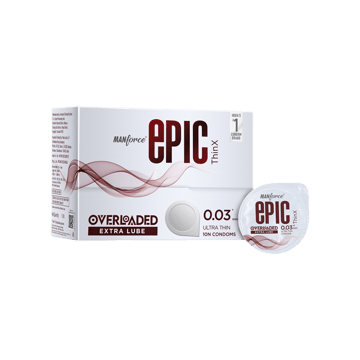 Manforce Epic ThinX Overloaded Extra Lube Ultra Thin Condom