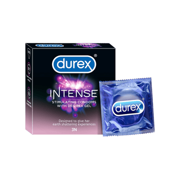 Durex Intense Condom -For Her Extra Pleasure