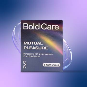 Bold Care Mutual Pleasure Climax Delay Dotted Condom