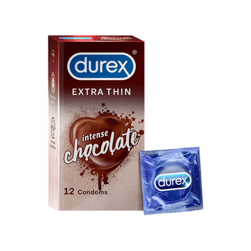 Durex Extra Thin Intense Chocolate Condom