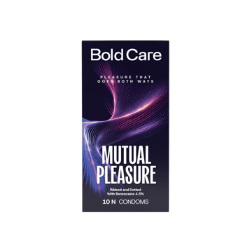 Bold Care Mutual Pleasure Climax Delay Dotted Condom