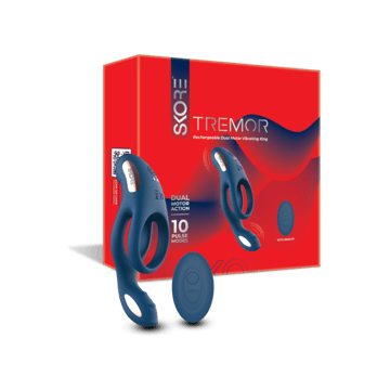 Skore Tremor Twinfold Personal Massager (Blue)