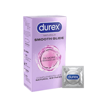 Durex Naturals Smooth Glide Condom