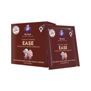 My Soul Adult Store Chocolate Flavour Medicated Edible Lubricant Gel Sachets
