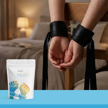 Nooky Hush Satin Intimacy Handcuff for Couples