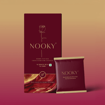 Nooky 2-in-1 Intimacy Aphrodisiac Chocolate for Couples