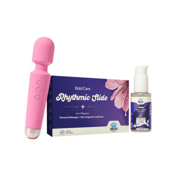 Bold Care Rhythmic Slide Personal Massager & Lube