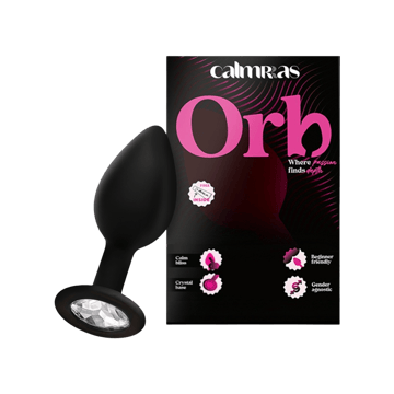 Calmras Orb Plug Personal Massager with Calmras Lubricant