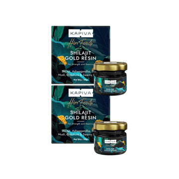 Kapiva Him Foods Shilajit Gold Resin (20 g) - Pack of 2