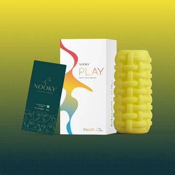 Nooky Moan Stroker Personal Massager & Intimacy Chocolate