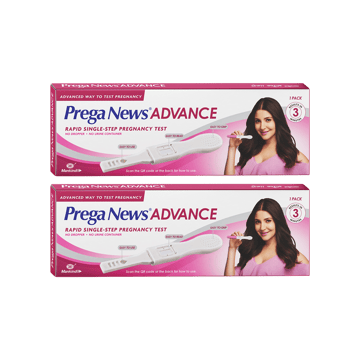 Prega News Advance Pregnancy Test Kit (1 piece) - Pack of 2