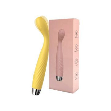 Slainte Personal Massager with 10 Vibration Patterns (Yellow)