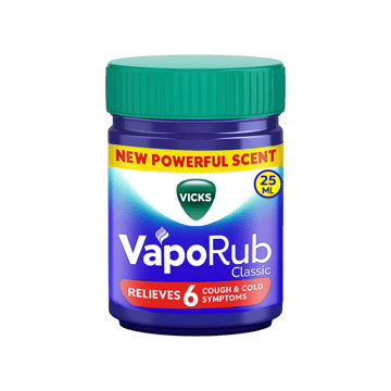 Vicks VapoRub Chest Rub & Balm (Relieve Cold, Cough & Blocked Nose)