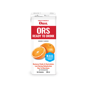 ORSL Ready To Drink ORS - Orange