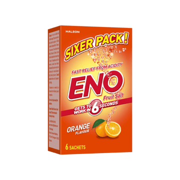 Eno Orange Fruit Salt Antacid