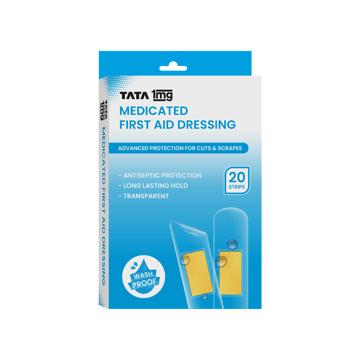 Tata 1mg Transparent First Aid Adhesive Bandage