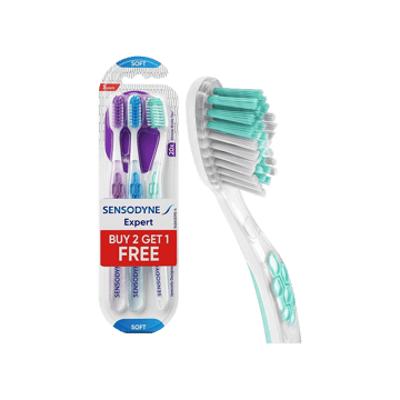 Sensodyne Expert Slim Bristle Toothbrush - Buy 2 Get 1 Free