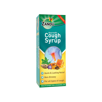 Zandu Ayurvedic Cough Syrup for Dry & Wet Cough