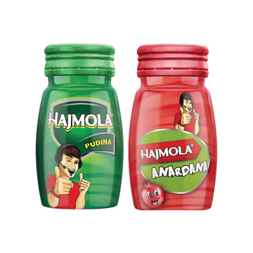Dabur Hajmola Pudina Tablets +  Anardana Digestive Tablets Combo