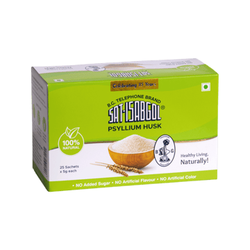 B-G Telephone Brand Sat-Isabgol Psyllium Husk
