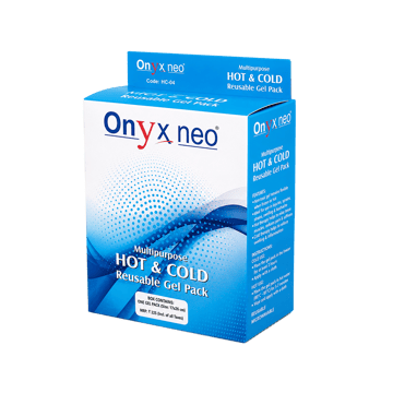 Onyxneo Reusable Hot & Gel Pad for Pain Relief