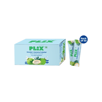 Plix Tender Coconut Water Premix Powder Sachets