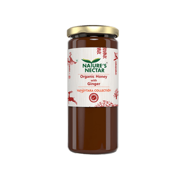 Nature's Nectar Organic Ginger Honey for Cough