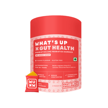 What's Up Wellness Gut Health Supplement Gummies