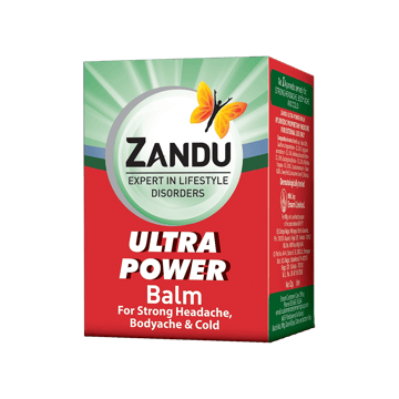 Zandu Ultra Power Balm for Headache & Pain Relief