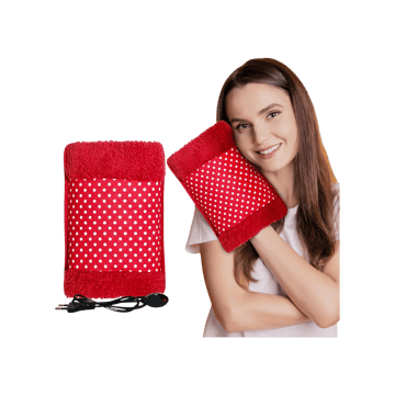 Tekcool Velvet Electric Heating Pad (Multicolor)