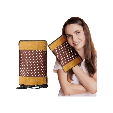 Tekcool Velvet Soft Electric Heating Pad (Multicolour)