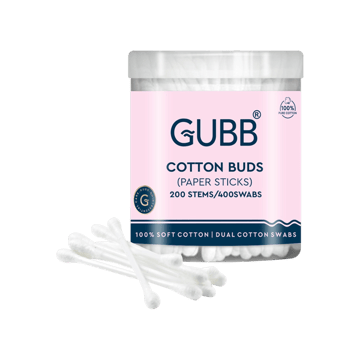 GUBB Cotton Buds (Paper Stick)