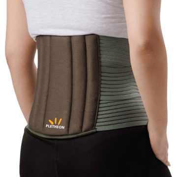Pletheon Lumbar Adjustable Back Support Belt for Pain Relief