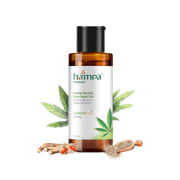 Hampa Hemp Muscle Pain Relieving Oil