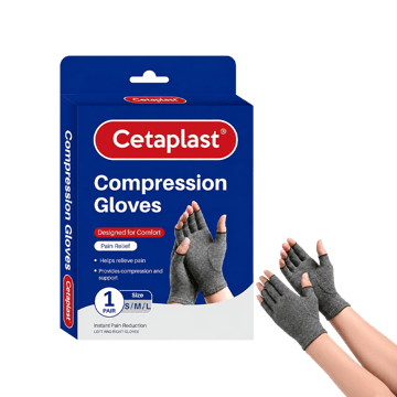 Cetaplast Arthritis Compression Hand Gloves (M)