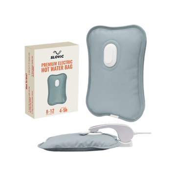 Slovic Electric Hot Water Bag (Grey)