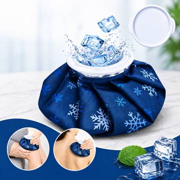 Wazdorf Pain Relief Ice Bag Cold Pack (Blue)
