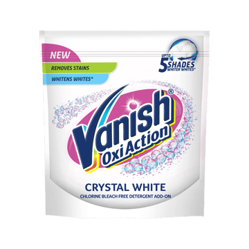 Vanish Oxi-Action White Chlorine Bleach Fabric Whitener
