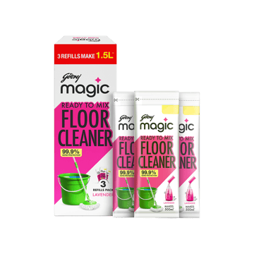 Godrej Magic Ready to Mix Floor Cleaner (Makes 1.5 ltr)