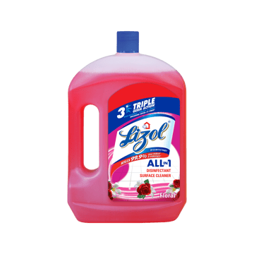 Lizol Disinfectant Surface & Floor Cleaner (Floral) - 2 l