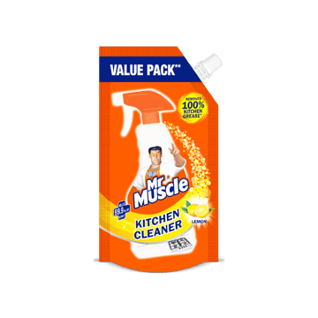 Mr Muscle Lemon Kitchen Cleaner Refill