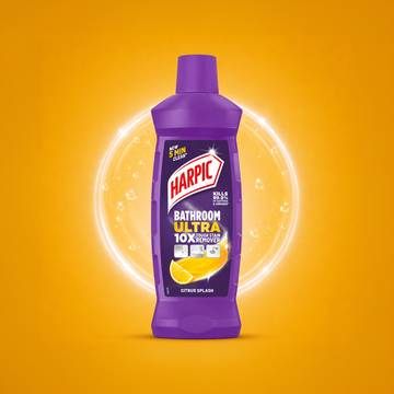 Harpic Ultra 10X Bathroom Cleaner (Citrus Splash)